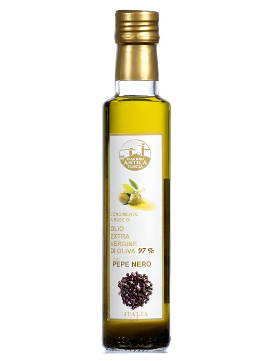 0,25L Extra vergine olijfolie met zwarte peper