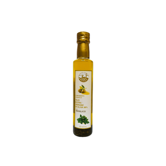 0,25L Extra vergine olijfolie met basilicum